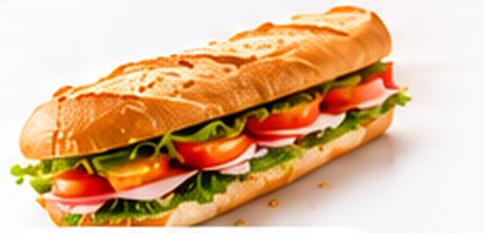 Baguette Schinken-Käse