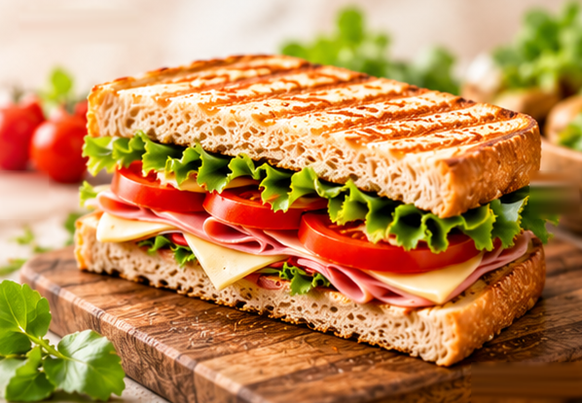 Sandwich Schinken-Käse